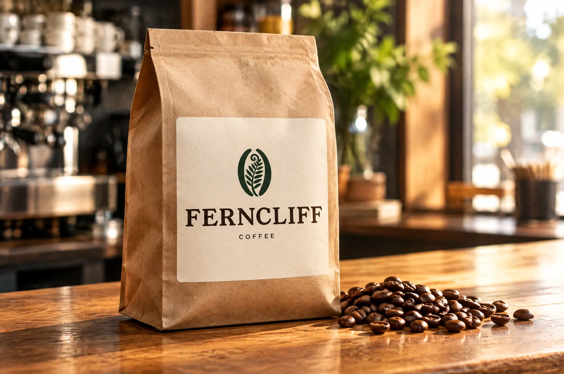 Ferncliff Coffee: coffee bag