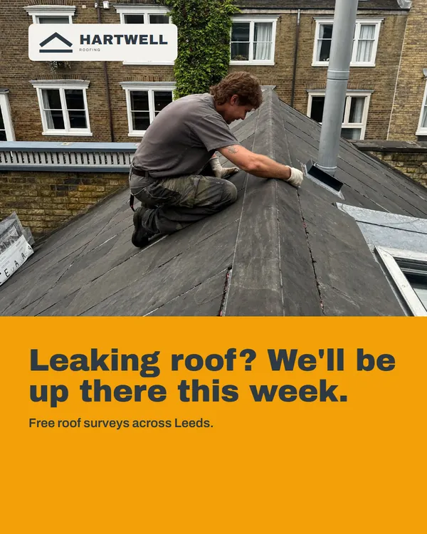 Hartwell Roofing Instagram post