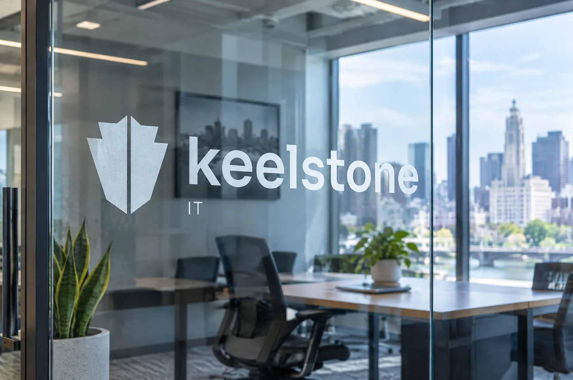 Keelstone IT: office signage
